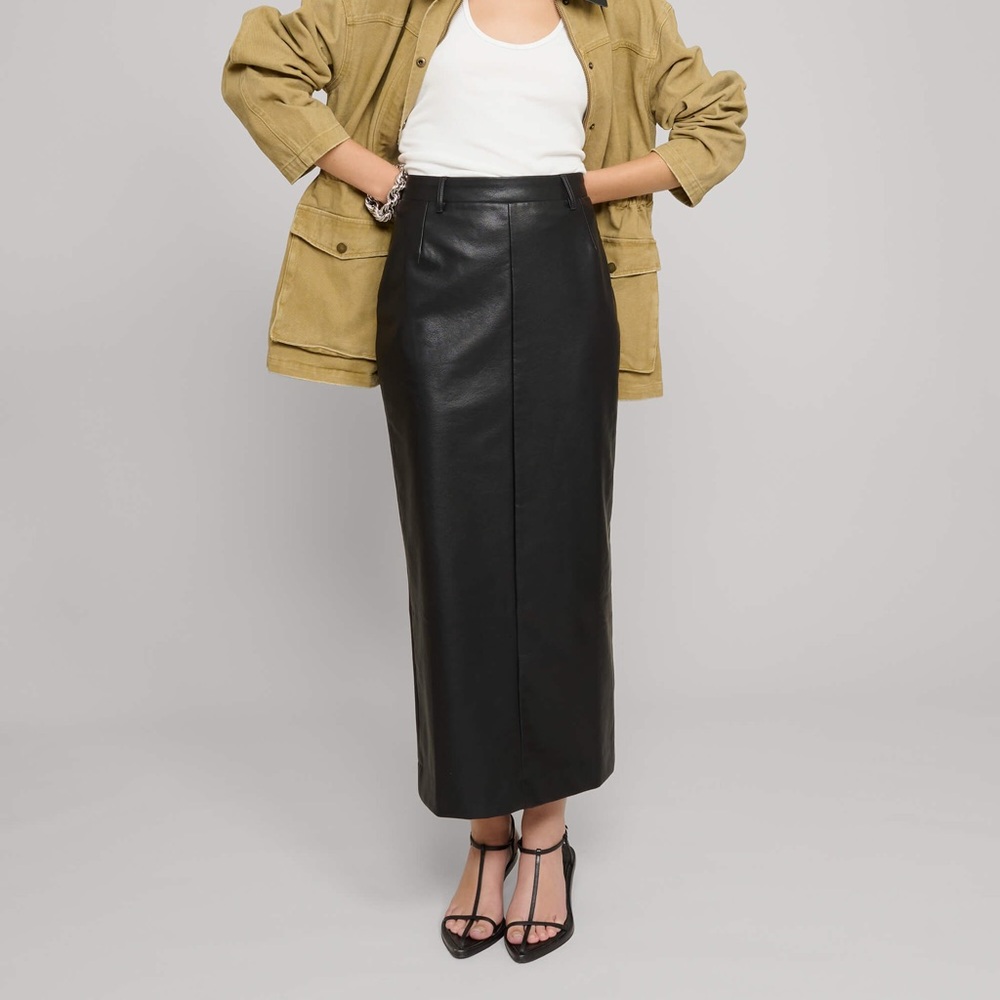Pixie Market Black Maxi Skirt